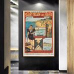 vintage oleron poster