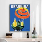 vintage orangina poster