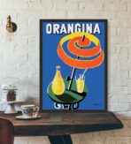 vintage orangina poster
