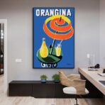 vintage orangina poster