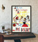 vintage poster basque country