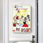vintage poster basque country