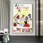 vintage poster basque country