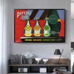 vintage perrier poster