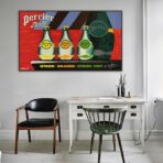 vintage perrier poster