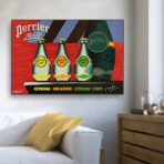 vintage perrier poster