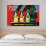 vintage perrier poster