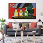 vintage perrier poster