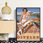 vintage pin up poster 1
