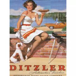 vintage pin up poster 1
