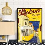 vintage poster portugal