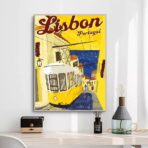 vintage poster portugal