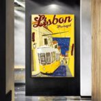 vintage poster portugal