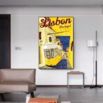vintage poster portugal