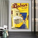vintage poster portugal