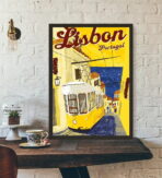 vintage poster portugal