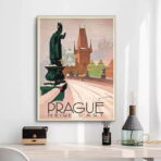 vintage poster prague