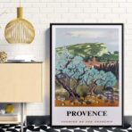vintage provence poster