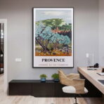 vintage provence poster