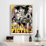 vintage pulp fiction poster