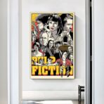 vintage pulp fiction poster