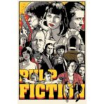 vintage pulp fiction poster