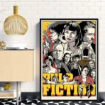 vintage pulp fiction poster