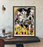 vintage pulp fiction poster