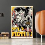 vintage pulp fiction poster