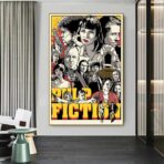 vintage pulp fiction poster