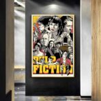 vintage pulp fiction poster