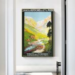 vintage pyrenees poster