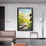 vintage pyrenees poster