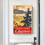 vintage poster quebec