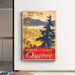 vintage poster quebec