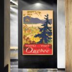 vintage poster quebec