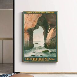 vintage poster quiberon