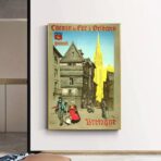 poster vintage quimper