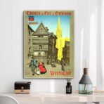 poster vintage quimper