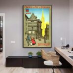poster vintage quimper