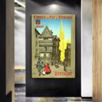 poster vintage quimper