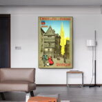 poster vintage quimper