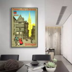 poster vintage quimper