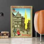 poster vintage quimper