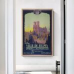 vintage poster reims