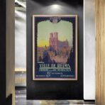 vintage poster reims