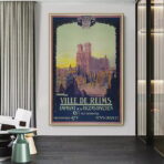 vintage poster reims