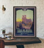 vintage poster reims