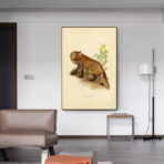 vintage fox poster