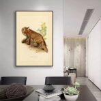 vintage fox poster